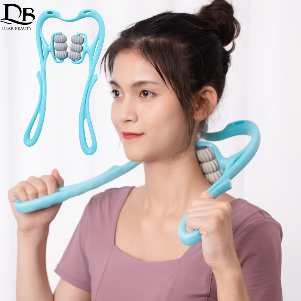 - Portable Neck Massager/Roller -