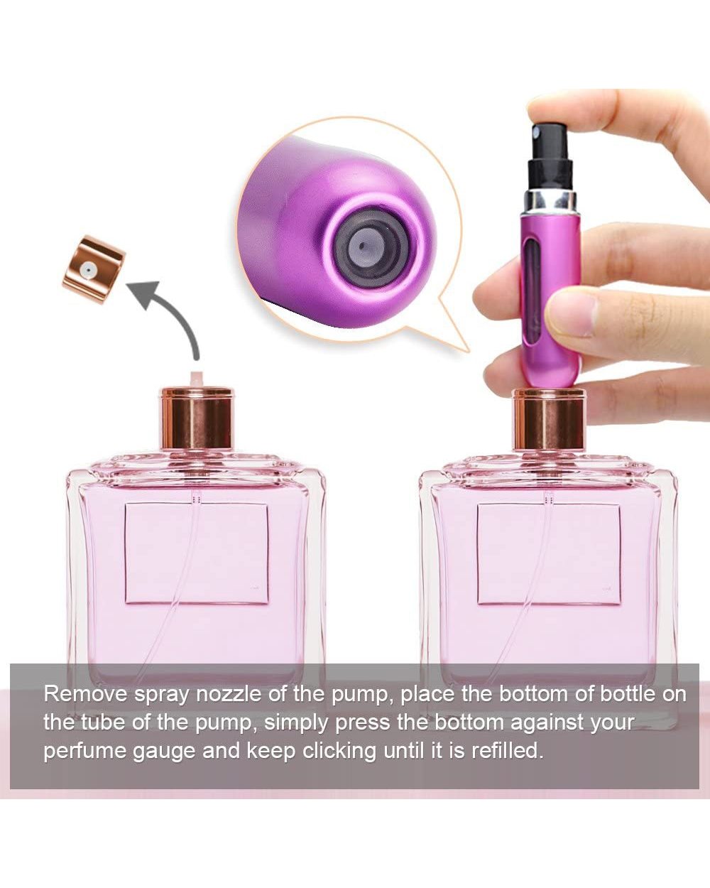 - Travel Perfume Atomizer (Easy Fill) -